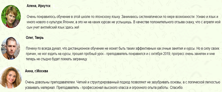 Изучение японского языка. Отзывы
