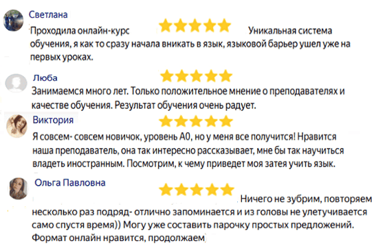 Курсы по ивриту. Отзывы